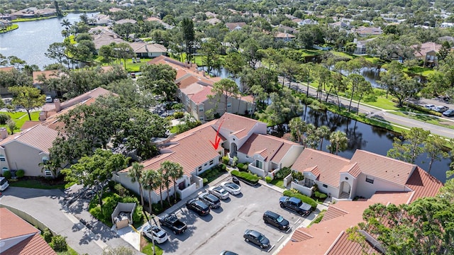 4783 Palermo Ct NE, Saint Petersburg, FL 33703 - aerial perspective of suburban area featuring a large body of water