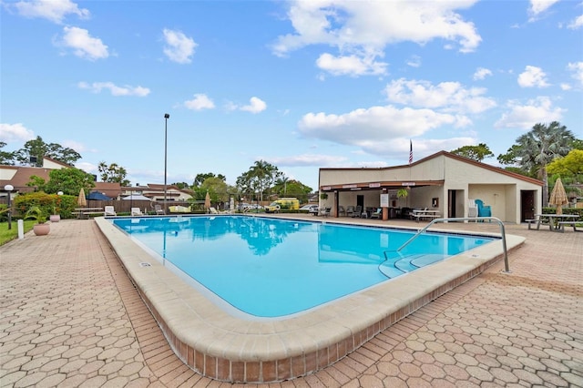 1881 N Hercules Ave Unit 602, Clearwater, FL 33765 - community pool with a patio area