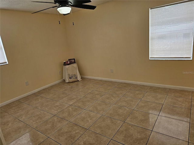 505 Innergary Pl, Valrico, FL 33594 - unfurnished room featuring ceiling fan, tile patterned flooring, and baseboards