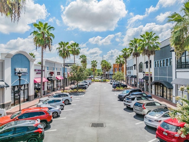 9806 Bennington Dr, Tampa, FL 33626 - view of asphalt street with street lighting
