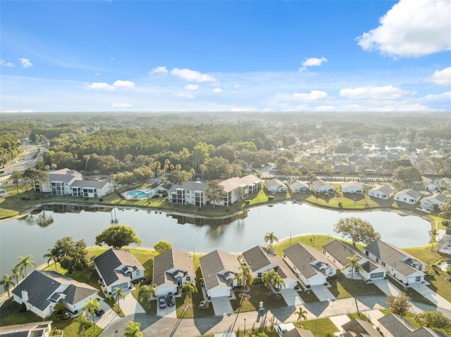 4411 Whitton Way, New Port Richey, FL 34653 - aerial view of residential area with a large body of water