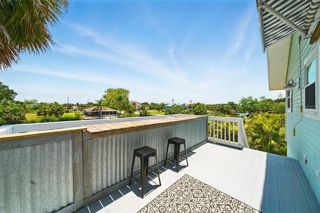 3312 Holly Springs Dr, Hernando Beach, FL 34607 - view of patio