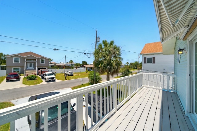 3312 Holly Springs Dr, Hernando Beach, FL 34607 - balcony featuring a residential view