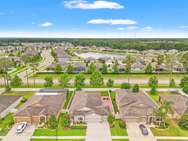 18620 Rococo Rd, Spring Hill, FL 34610 - aerial perspective of suburban area with a large body of water