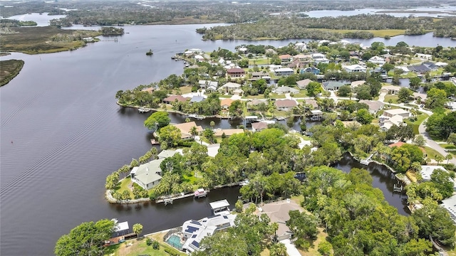 5264 S Spy Glass Pt, Homosassa, FL 34448 - aerial view of property and surrounding area with a nearby body of water and nearby suburban area