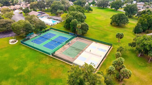 5264 S Spy Glass Pt, Homosassa, FL 34448 - drone / aerial view of a pool area