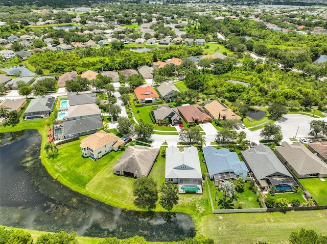 7114 Cromwell Park Ln, Apollo Beach, FL 33572 - aerial view of residential area with a large body of water