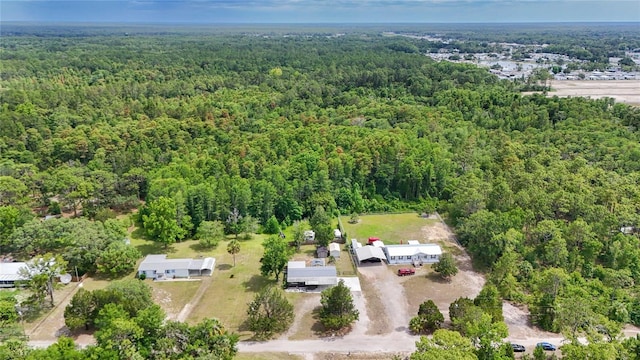 8356 W Tawny Rose, Crystal River, FL 34429 - aerial view of a heavily wooded area