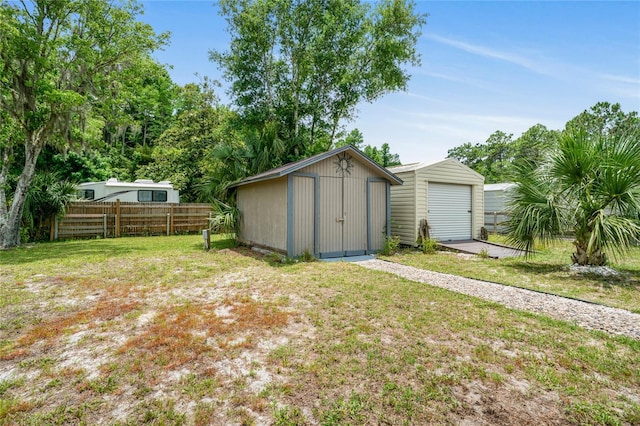 8356 W Tawny Rose, Crystal River, FL 34429 - view of yard featuring an outbuilding and a garage