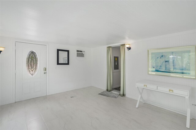 8356 W Tawny Rose, Crystal River, FL 34429 - foyer with a wall mounted air conditioner