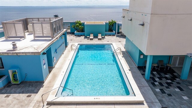 1 Beach Dr SE Unit 2011, Saint Petersburg, FL 33701 - community pool with a water view and a patio area