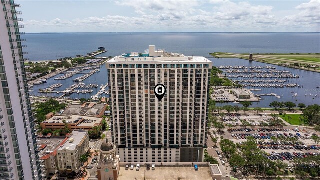 1 Beach Dr SE Unit 2011, Saint Petersburg, FL 33701 - aerial view of a marina and a nearby body of water