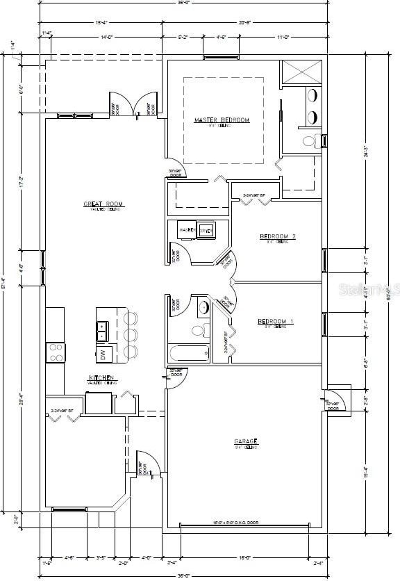 2717 W Sitka St, Tampa, FL 33614 - view of property floor plan