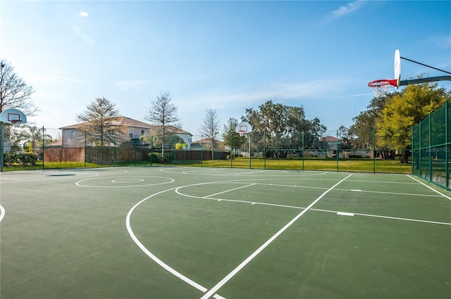 3305 Hoylake Ct, Land O Lakes, FL 34638 - view of basketball court with community basketball court