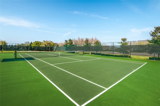 3305 Hoylake Ct, Land O Lakes, FL 34638 - view of tennis court with community basketball court