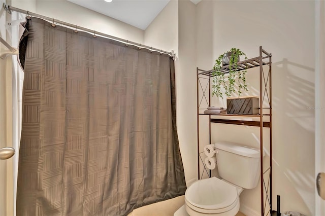 3320 Pleasant Willow Ct, Brandon, FL 33511 - full bathroom with toilet and curtained shower