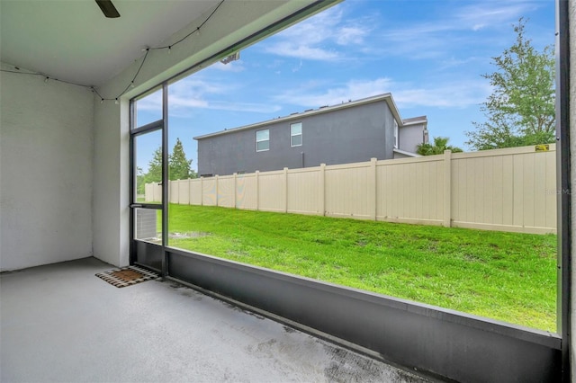3320 Pleasant Willow Ct, Brandon, FL 33511 - view of unfurnished sunroom