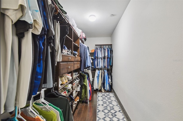 1108 N Franklin St Unit 502, Tampa, FL 33602 - spacious closet featuring wood finished floors