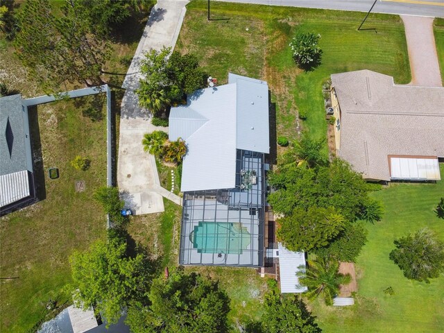 18914 Geraci Rd, Lutz, FL 33548 - aerial view of property and surrounding area with a pool