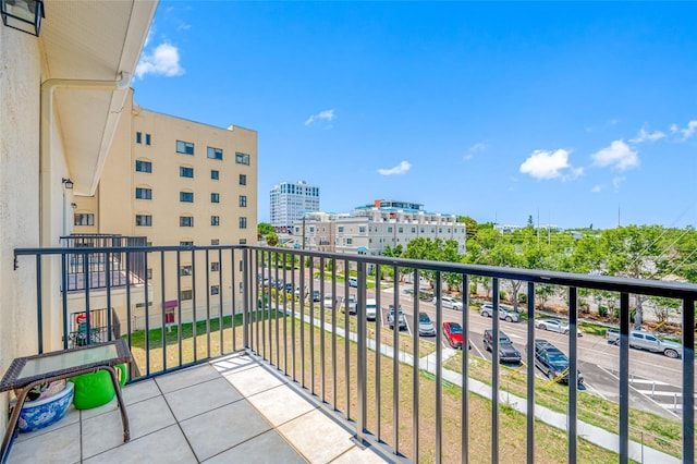 340 1st St N Unit I, Saint Petersburg, FL 33701 - balcony featuring a view of city