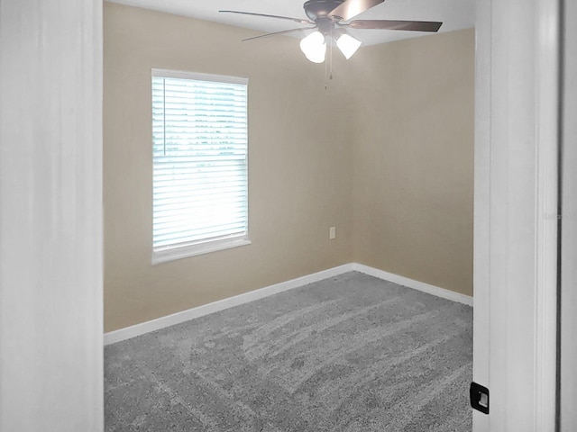 5969 NW 65th St, Ocala, FL 34482 - carpeted spare room with a ceiling fan and baseboards