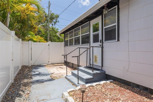 1235 Bass Blvd, Dunedin, FL 34698 - fenced backyard with a gate