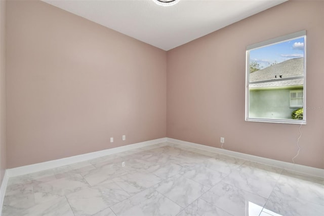 1460 Kensington Woods Dr, Lutz, FL 33549 - spare room with light marble finish floors and baseboards