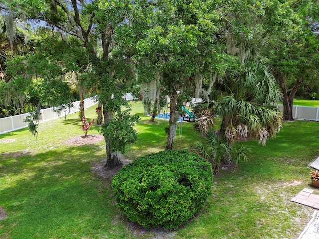 1460 Kensington Woods Dr, Lutz, FL 33549 - view of fenced backyard