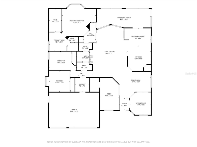 1852 Longview Ln, Tarpon Springs, FL 34689 - property floor plan