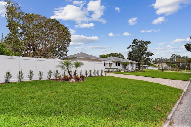 7224 Park St S, St Pete Beach, FL 33707 - view of front of house with driveway