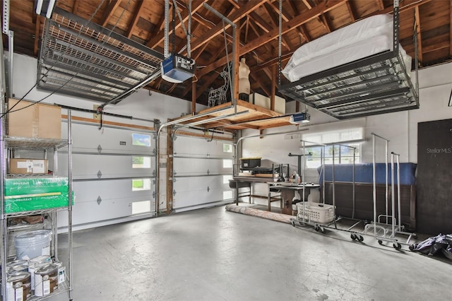 7224 Park St S, St Pete Beach, FL 33707 - garage with a garage door opener