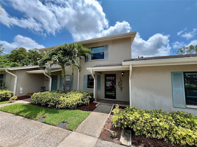 2131 Ridge Rd S Unit 76, Largo, FL 33778 - view of front of home featuring stucco siding