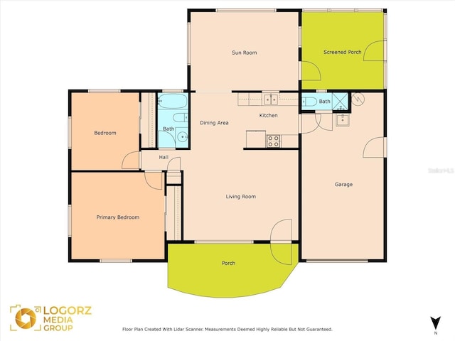 7330 Abalone Dr, Port Richey, FL 34668 - view of property floor plan