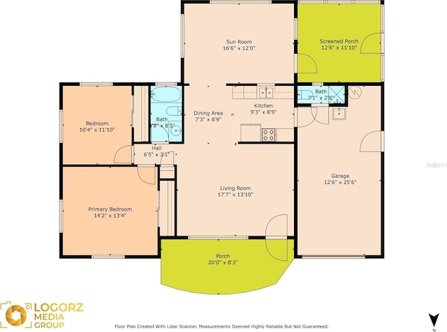 7330 Abalone Dr, Port Richey, FL 34668 - view of property floor plan