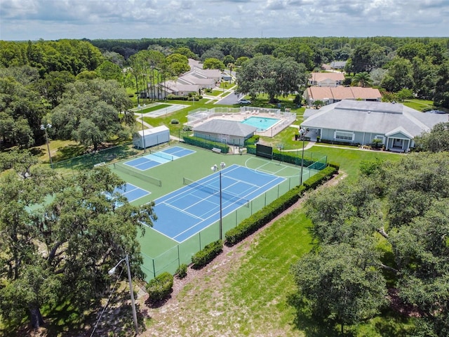 13127 Topflite Ct, Hudson, FL 34669 - aerial view of a forest