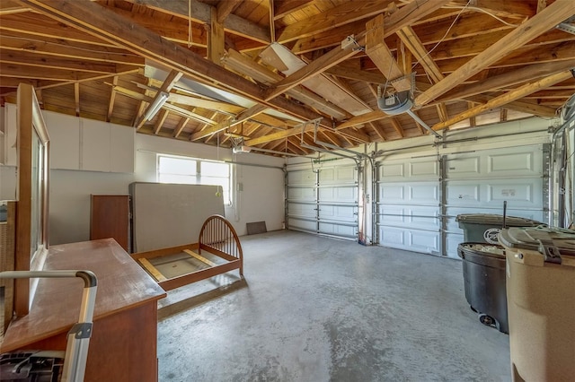 501 Poinsettia Rd, Belleair, FL 33756 - garage with a garage door opener