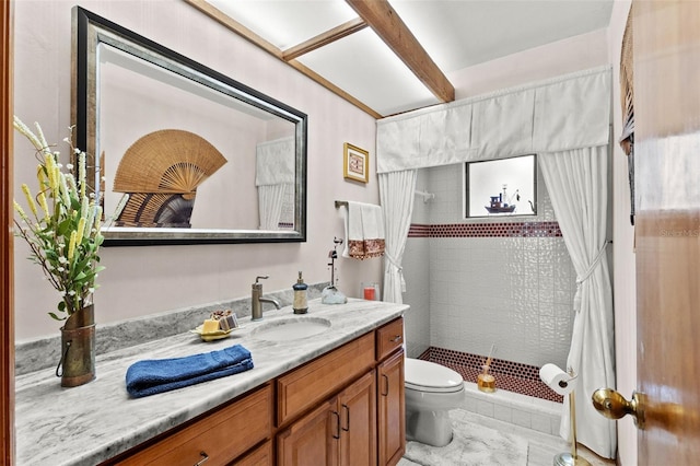 3133 Harvest Moon Dr, Palm Harbor, FL 34683 - full bathroom featuring vanity and a shower stall