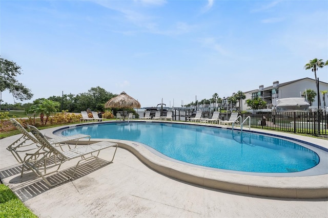 1581 Gulf Blvd Unit 403N, Clearwater Beach, FL 33767 - community pool with a patio area