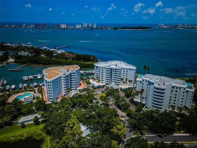 1 Seaside Ln Unit 302, Belleair, FL 33756 - view of urban area with a large body of water
