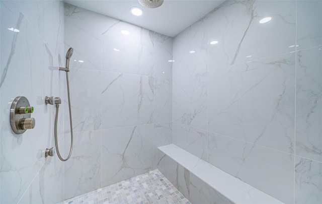 1 Seaside Ln Unit 302, Belleair, FL 33756 - full bathroom with a marble finish shower