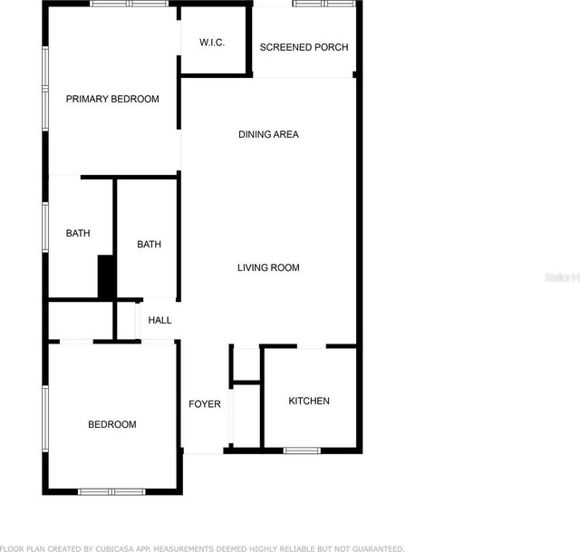 2003 Greenbriar Blvd Unit 1, Clearwater, FL 33763 - room layout
