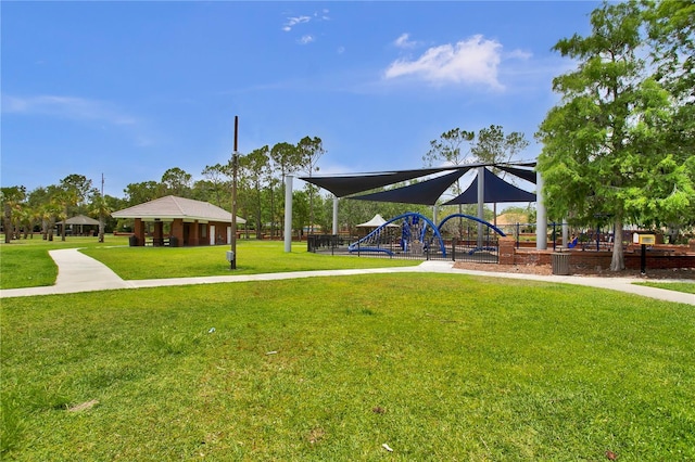12219 Steppingstone Blvd, Tampa, FL 33635 - view of property's community with a yard