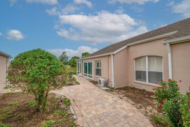 241 Royal Palm Way, Spring Hill, FL 34608 - view of patio / terrace featuring ac unit