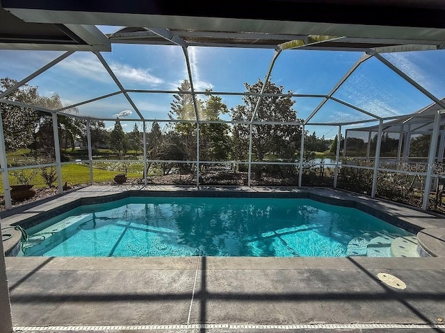 1716 Bondurant Way, Brandon, FL 33511 - outdoor pool featuring a lanai and a patio area