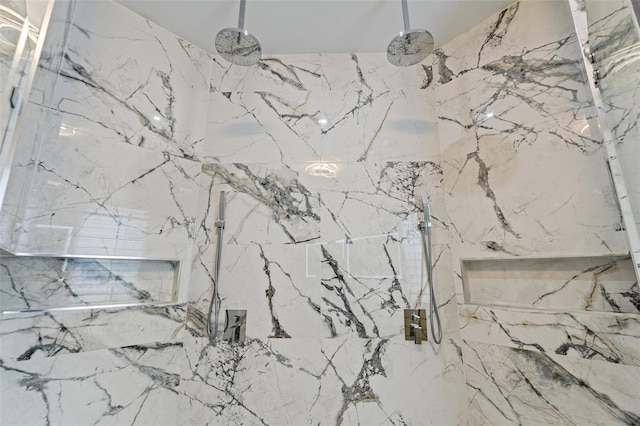 2238 Shirecrest Cove Way, Lutz, FL 33558 - detailed view of a marble finish shower