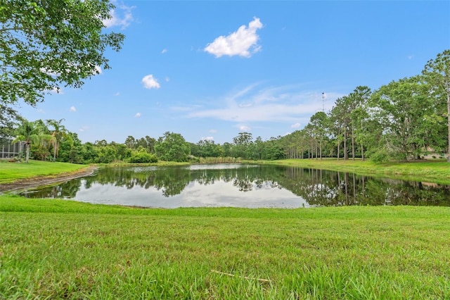 2238 Shirecrest Cove Way, Lutz, FL 33558 - water view featuring a forest