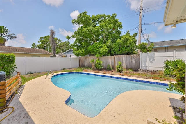 12372 113th St, Largo, FL 33778 - view of swimming pool featuring a fenced backyard and a patio