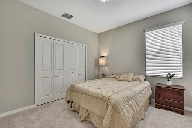 1821 Cherry Walk Rd, Lutz, FL 33558 - bedroom with carpet floors, a closet, and baseboards