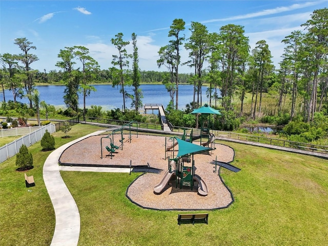 1821 Cherry Walk Rd, Lutz, FL 33558 - surrounding community featuring a water view