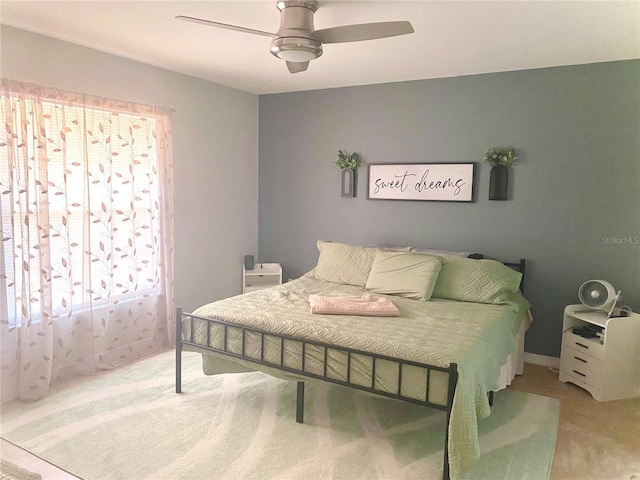 1602 Taylor Lake Cir, Largo, FL 33778 - bedroom featuring ceiling fan